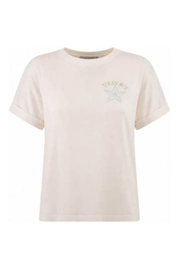 Lofty Manner T-shirt in maat XS Wit, Kleding | Dames, Lofty Manner, Verzenden, Zo goed als nieuw, Wit