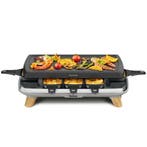 Tefal RE610D 3in1 8-Persoons Raclette Zwart/RVS/Hout, Witgoed en Apparatuur, Gourmetstellen, Verzenden, Nieuw