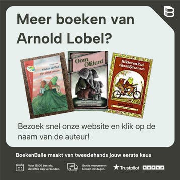 Kikker en Pad zijn best tevreden / Blokboekjes - Arnold, Boeken, Verzenden, Zo goed als nieuw, Arnold Lobel
