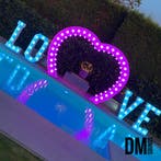 LED letters en cijfers huren | Middels iPad aan te sturen!, Hobby en Vrije tijd, Feestartikelen | Verhuur, Nieuw