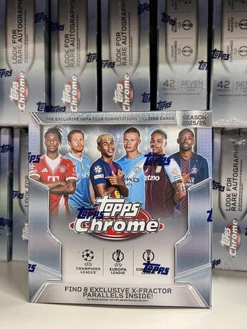2025/26 Topps Chrome UCL Lamine Yamal Originele verpakking -, Nieuw