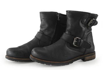Panama Jack Biker boots in maat 39 Zwart, Verzenden, Zwart, Overige typen, Zo goed als nieuw