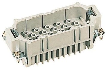 Harting Han D 40-Pin Mannelijke Crimp Invoegconnector -, Verzenden, Nieuw, Overige typen