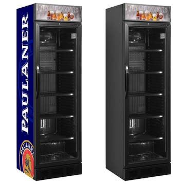 Paulaner glasdeurkoelkast 345 liter, Ophalen of Verzenden