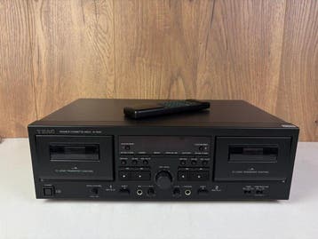 TEAC - W-1200 Double Deck Cassetterecorder-speler, Nieuw