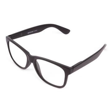 Benson Modieuze leesbril - zwart montuur - sterkte +3.00..., Sieraden, Tassen en Uiterlijk, Zonnebrillen en Brillen | Heren, Ophalen of Verzenden