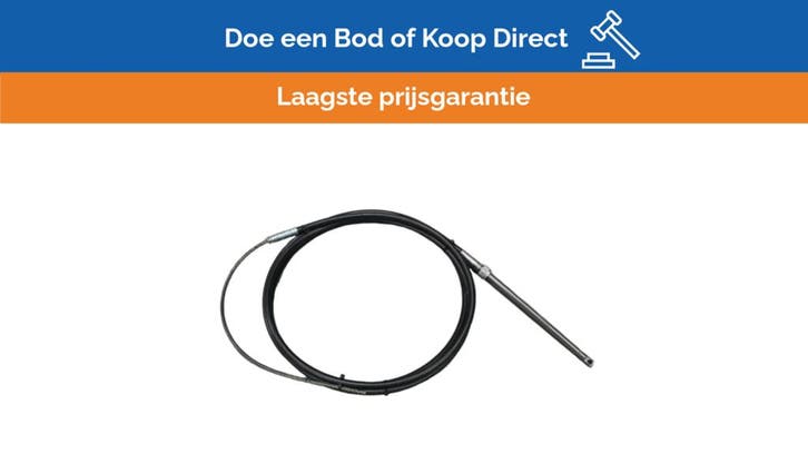 Bieden: Teleflex FT 17 B1 Marine Throttle Control Cable - D, Watersport en Boten, Bootonderdelen, Motor en Techniek, Nieuw, Zeilboot of Motorboot