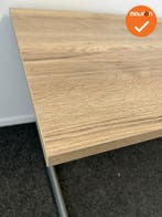 Ahrend 500 - Handmatig verstelbaar bureau - 140x80cm - tweed, Werkplek, Ophalen of Verzenden, Gebruikt, Bureau