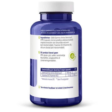 Vitakruid GABA met Vitamine B1 - 90pcs, Ophalen of Verzenden, Nieuw, Overige typen