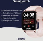 2dekans | BREND BR-2223 Smartwatch - Stappenteller,, Sport en Fitness, Ophalen of Verzenden, Zo goed als nieuw