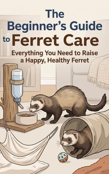 The BeginnerS Guide To Ferret Care | Waries B.V. | Nieuw, Ophalen of Verzenden, Nieuw, Waries B.V.