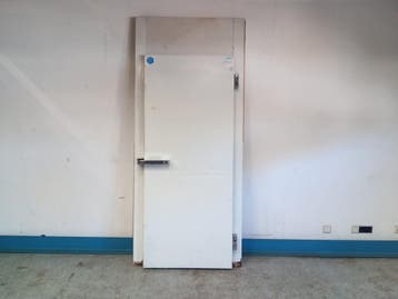 Koelceldeur met kozijn - B80 x H200 cm - rechts, Gebruikt