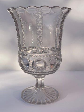 Cornhill Glass Works / - Vaas - Betreft: nr. 219638 - Helder