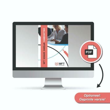Wft Schade Zakelijk Samenvatting 2024-2025, Boeken, Verzenden, Nieuw, WFTsamenvattingen