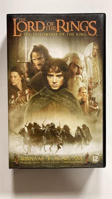 THE LORD OF THE RINGS: THE FELLOWSHIP OF THE RING (VHS), Verzenden, Gebruikt