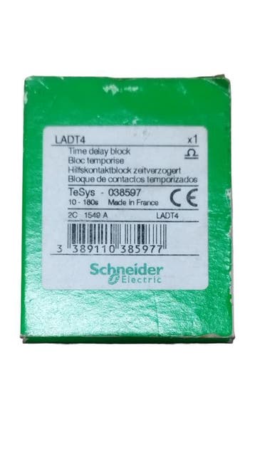 Schneider Electric LADT4 / Travail / On time delay 10-180s, Verzenden, Gebruikt, Overige typen