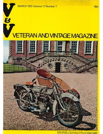 1973 VETERAN AND VINTAGE MAGAZINE 7 ENGELS, Nieuw, Author
