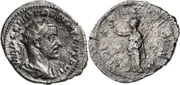 Antoninian 251/253, Kaiserzeit Trebonianus Gallus 251-253, Verzenden