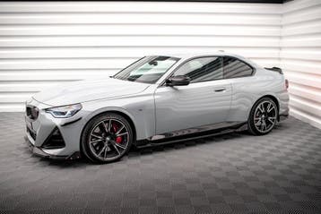 Maxton Side Skirts Diffusers V.2 met Flaps BMW 2 Coupé, Verzenden, Nieuw, BMW