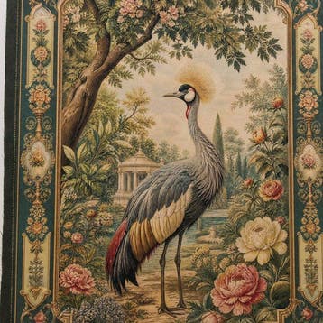 Paneel - GA013 - Decoratief La Gru Incoronata – Artistiek