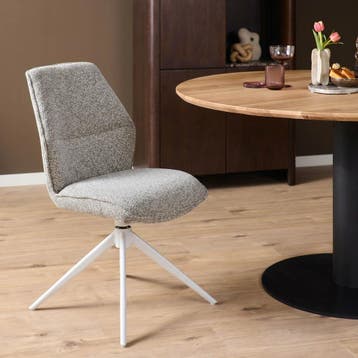Eetkamerstoel Hera Beige | Starfurn, Huis en Inrichting, Ophalen of Verzenden, Nieuw