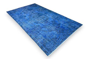 Blauwe vintage - Vloerkleed - 290 cm - 170 cm -, Nieuw
