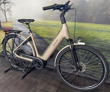 Zo goed als Nieuwe Batavus Finez Electrische fiets met RIEM, Batavus, Ophalen of Verzenden, Zo goed als nieuw, 51 tot 55 cm