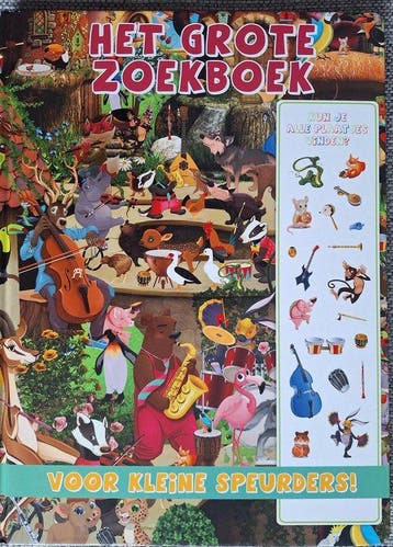 Het grote zoekboek 8712459107293, Verzenden, Gelezen