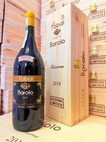 2018 Tabai - Barolo - 1 Magnum (1,5 L), Verzamelen, Nieuw