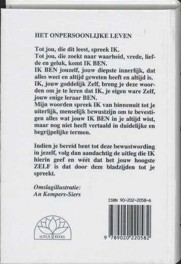 Het onpersoonlijke leven 9789020220582 is Joseph S. Benner, Boeken, Verzenden, Zo goed als nieuw, Is Joseph S. Benner