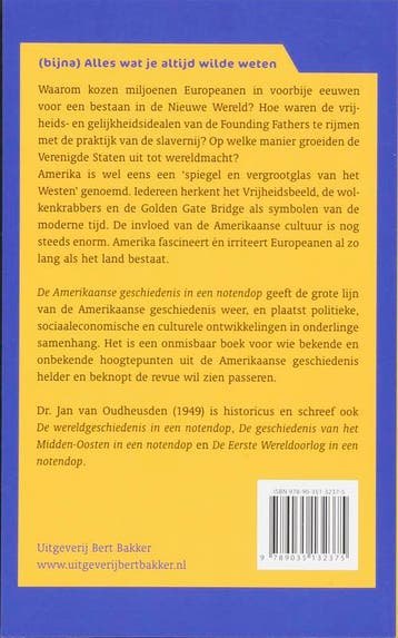 De Amerikaanse geschiedenis in een notendop / Alles wat je, Verzenden, Gelezen, J. van Oudheusden