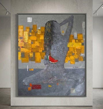 Hoang A (1984) - La Saveur du Silence 120 100 cm
