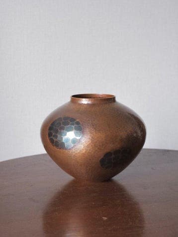 Vaas - Koper - Japan - vaas (Zonder minimumprijs)