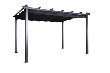 Pergola Eva  Zwart  Aluminium  295x295cm  The Outsider, Verzenden, Nieuw