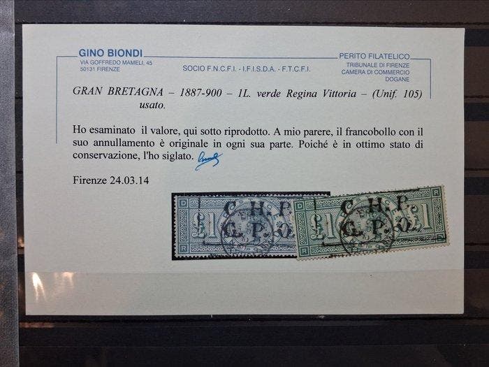 Groot-Brittannië 1891 - Queen Victoria, Sg nr 212,, Postzegels en Munten, Postzegels | Europa | UK