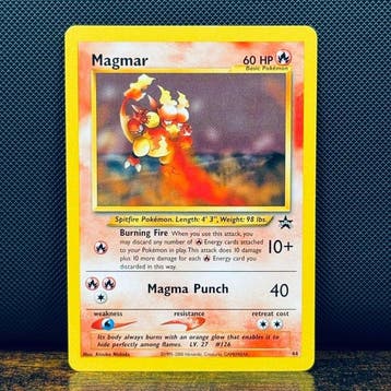 Pokémon Card - Magmar Black Star Promo 44 – Pokémon, Nieuw