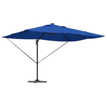 vidaXL Parasol 352 x 251 x 265 cm Polyester en Aluminium, Verzenden, Nieuw, 2 tot 3 meter