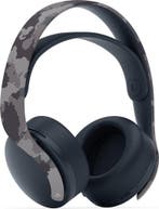 Sony Pulse 3D Wireless Headset - Grey Camo (Camouflage) PS5, Spelcomputers en Games, Ophalen of Verzenden, Zo goed als nieuw