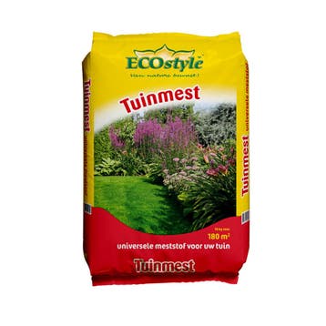 ECOstyle Tuinmest Universeel 18 kg (180 m²), Verzenden
