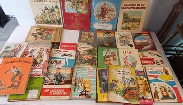 AAVV - (34) lotto di libri illustrati vintage per ragazzi.
