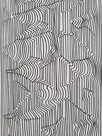 Victor Vasarely (1906-1997) - Naissances - 1, tirage rare et