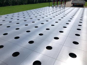 MATRIX Lastafel opspantafel 2050 x 1050 met gravering, Doe-het-zelf en Verbouw, Ophalen, Nieuw, 170 cm of meer