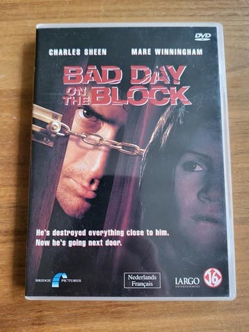 DVD - Bad Day On The Block, Cd's en Dvd's, Vanaf 16 jaar, Verzenden, Gebruikt, Actiethriller