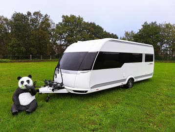 Hobby 560 UL Premium MOVER + LUIFEL + FIETSENDRAGER, Rondzit, Hobby, 2 aparte bedden, Tot en met 4