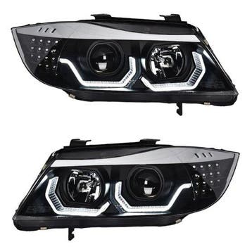 3D LED angel eyes koplampen passend voor BMW 3 serie E90 ..., Verzenden, Nieuw