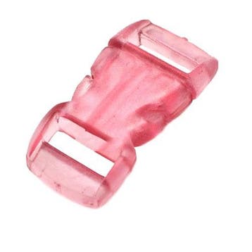 Paracord buckle / sluiting - Roze transparant #38, Ophalen of Verzenden, Nieuw, Overige typen