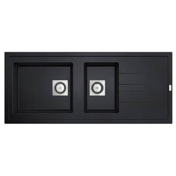 Inbouw Spoelbak Uitstortgootsteen Van Marcke Go Molto 117x50, Doe-het-zelf en Verbouw, Ophalen of Verzenden, Nieuw