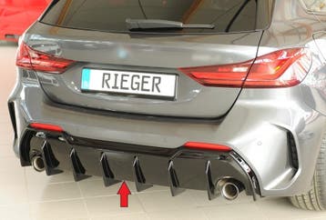Aggressive Diffuser voor BMW 1 Serie F40 met M Pakket, Ophalen of Verzenden
