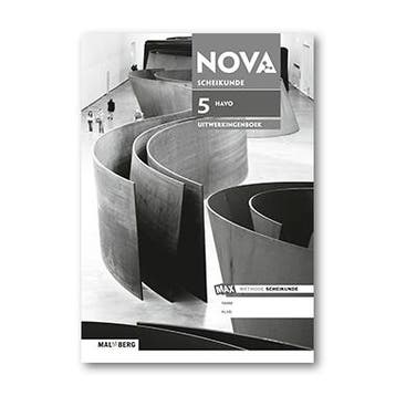 Nova scheikunde MAX 5h uitwerkingenboek 9789402013153, Zo goed als nieuw