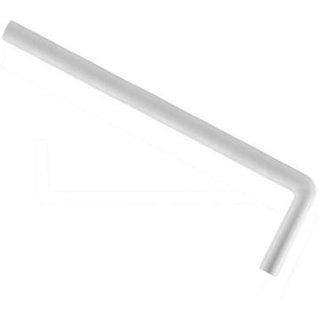 Riko Vloerbuis PVC - 75 x 22 x 3.2cm - Wit, Doe-het-zelf en Verbouw, Buizen en Afvoer, Ophalen of Verzenden, Nieuw, Overige materialen